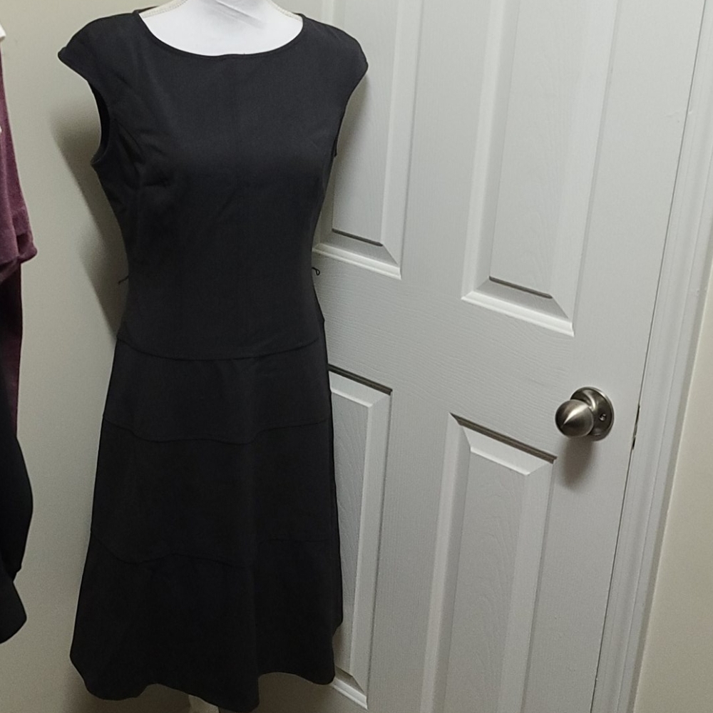 NWOT Chaps Midi Dress
